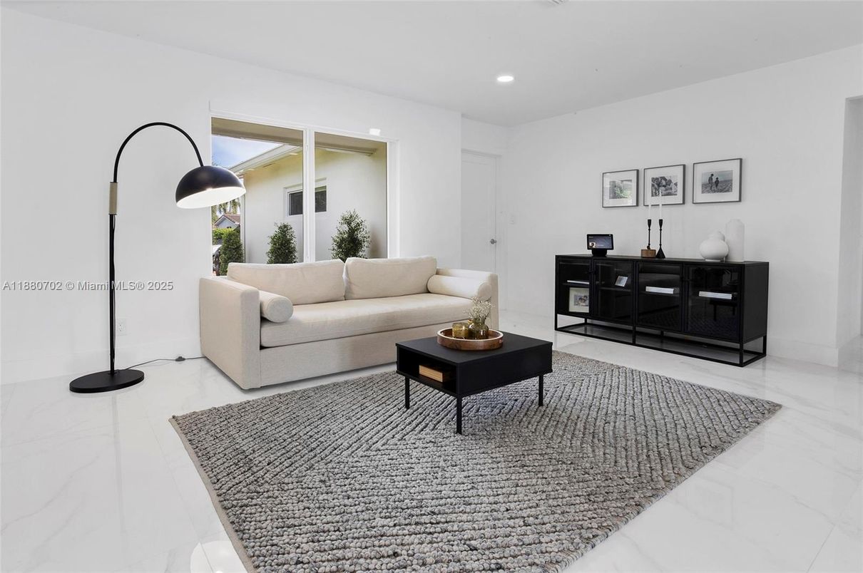 Interior, Living room, Marble, Recessed Lighting