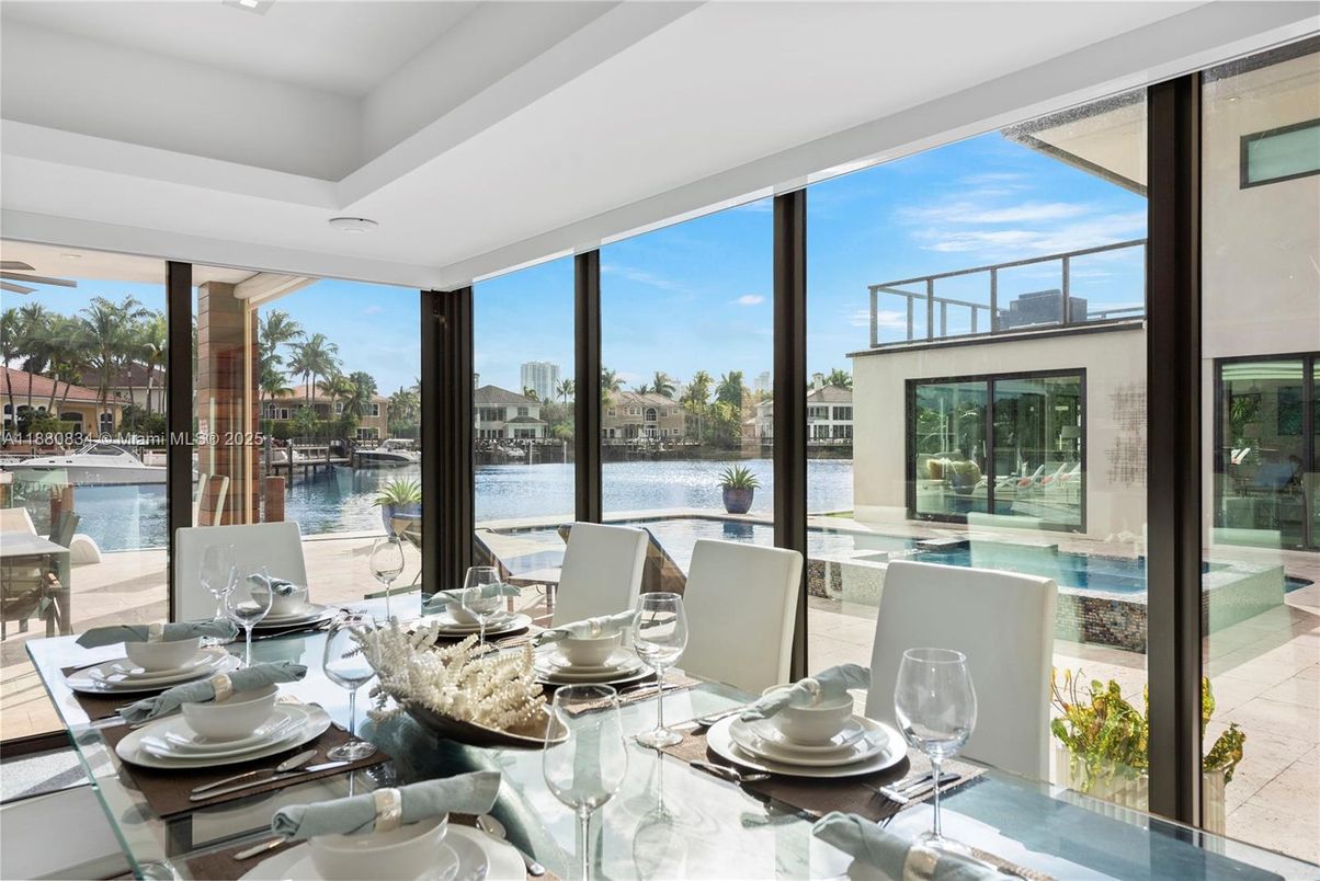 Dining room, Interior, Water
