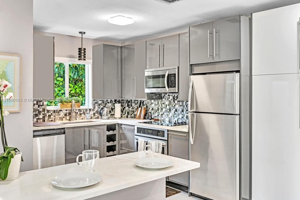 Interior, Kitchen, Stainless Steel Appliances