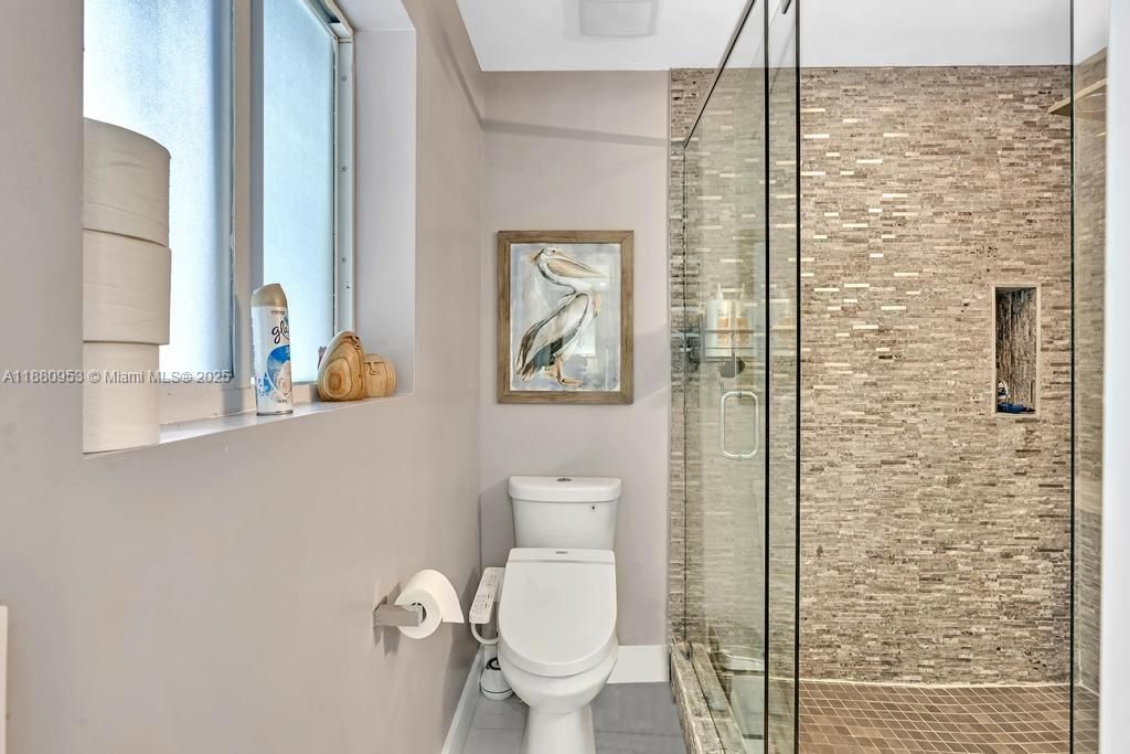 Bathroom, Glass Shower, Interior
