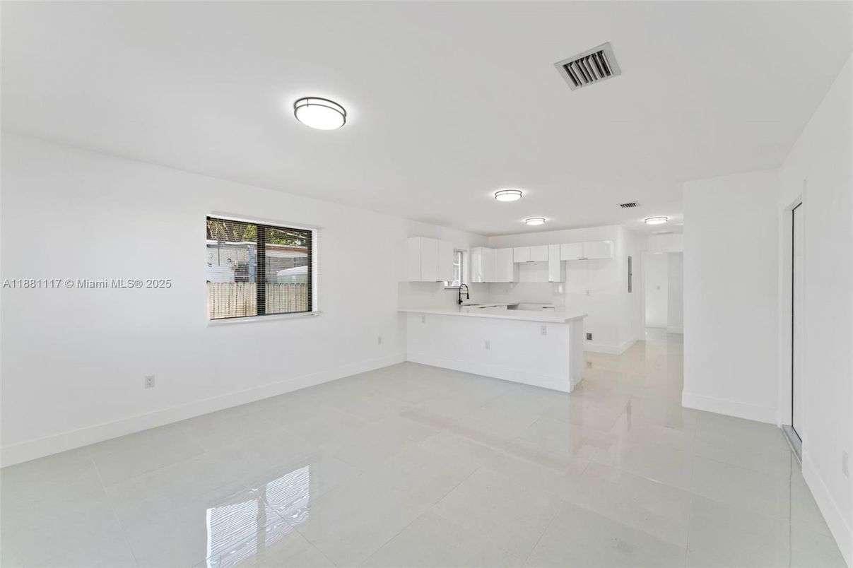 Empty room, Interior, Kitchen