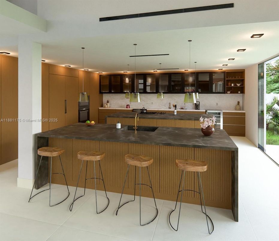 Interior, Kitchen, Pendant Lights, Recessed Lighting