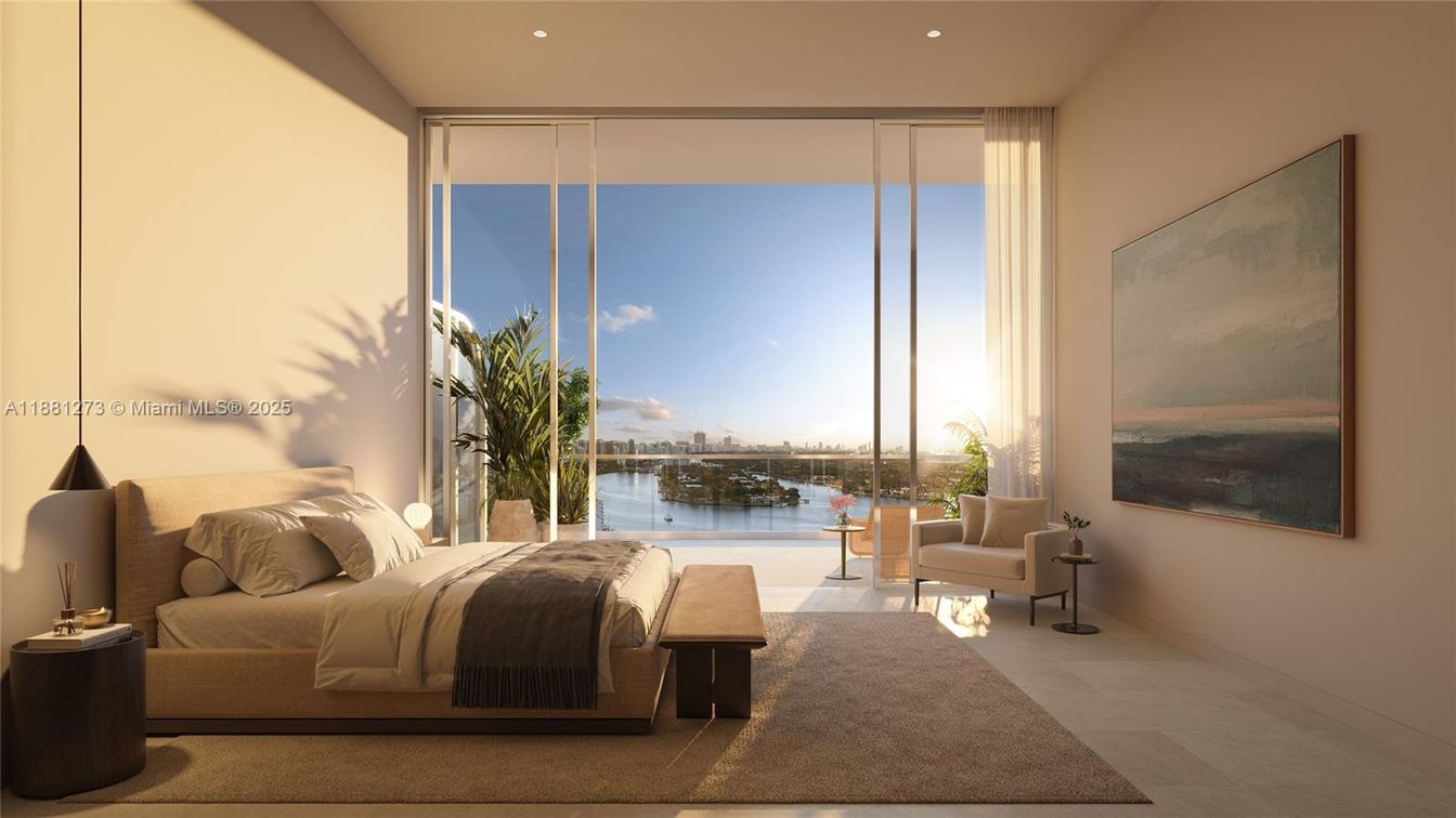 Bedroom, Interior, Recessed Lighting, Water