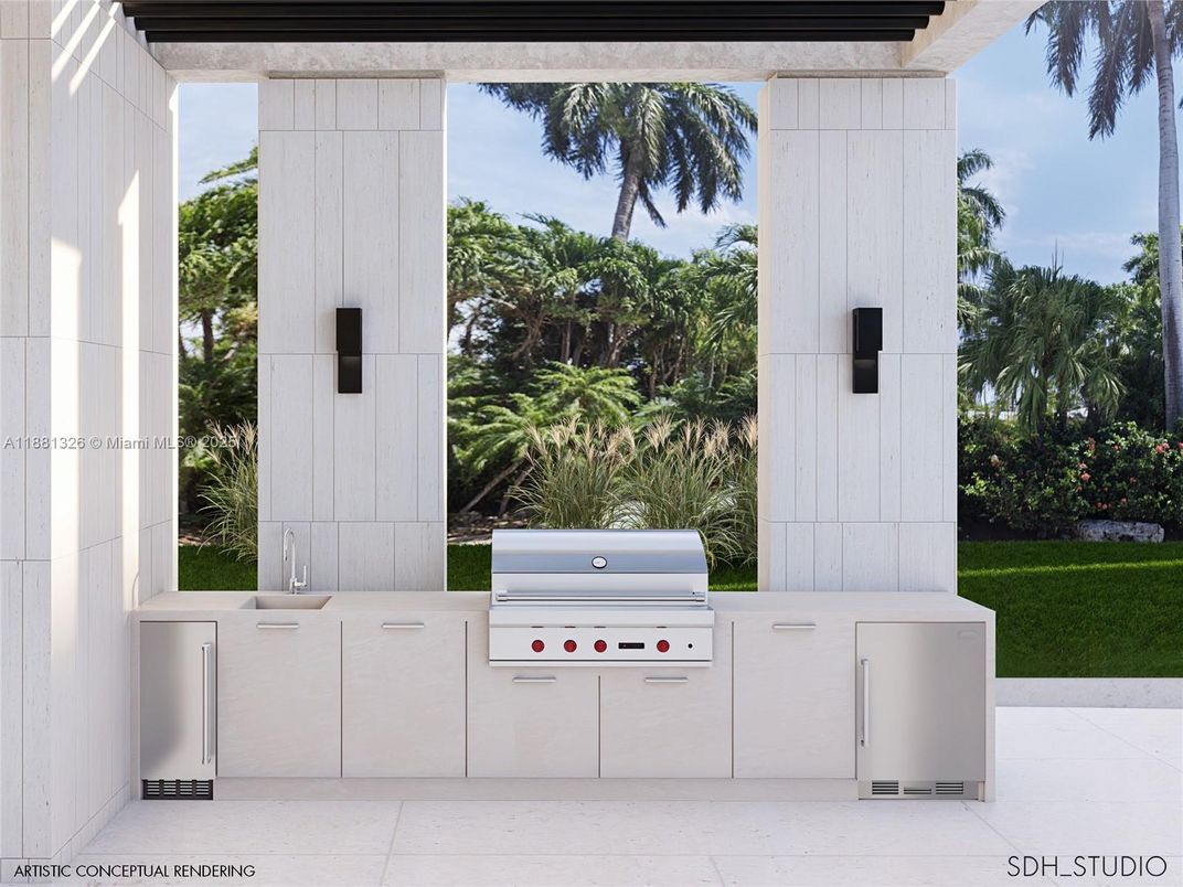 Exterior, Outdoor Kitchen