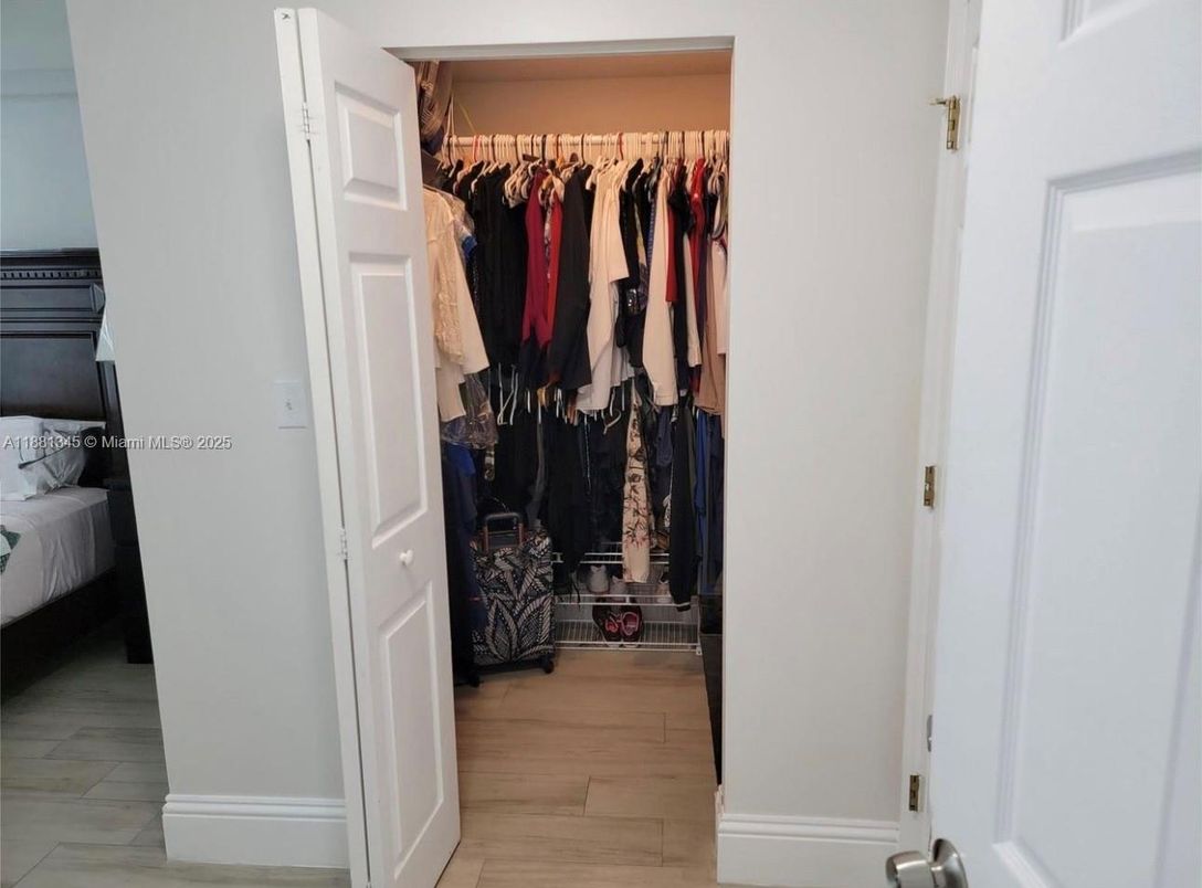 Interior, Walk-in Closets, Wood Texture Flooring