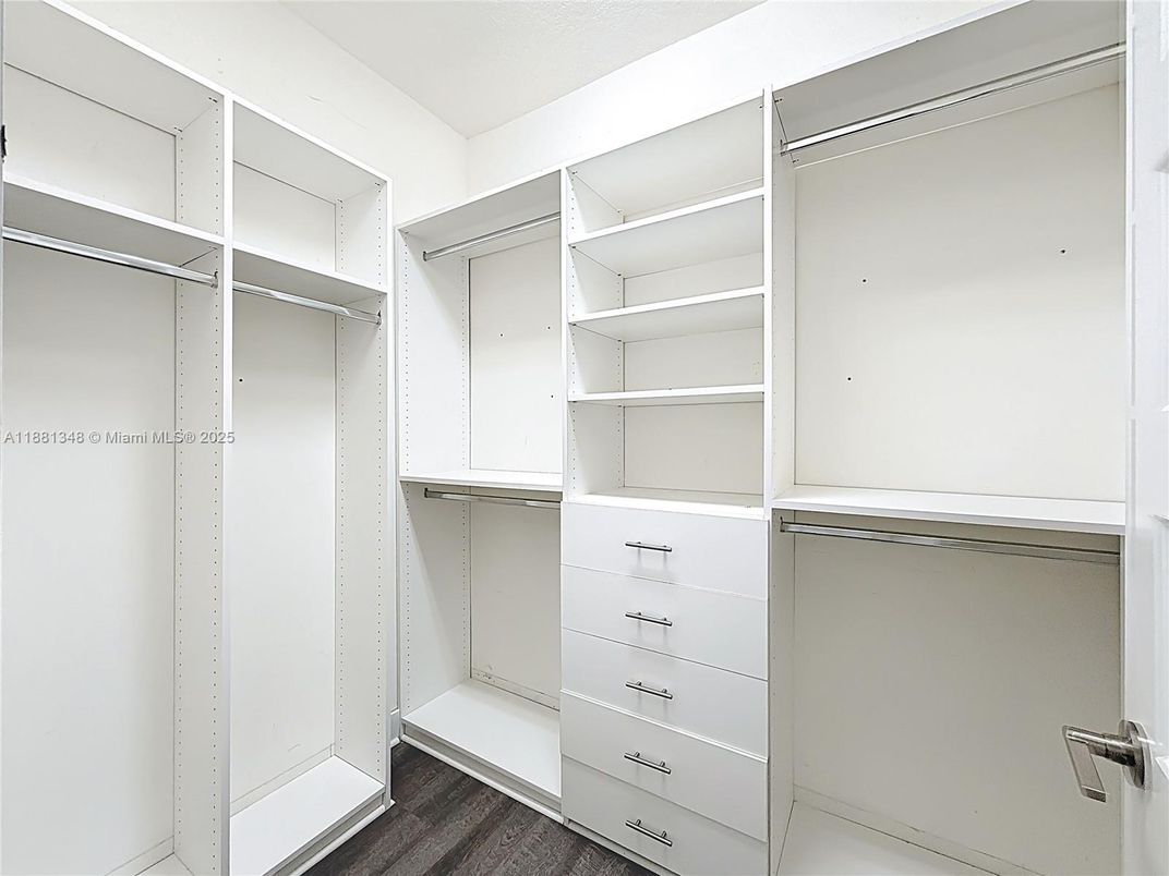 Interior, Walk-in Closets, Wood Texture Flooring