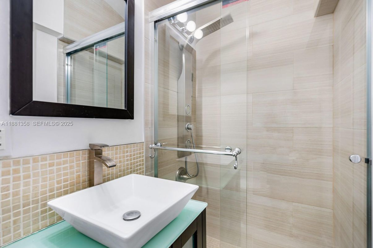 Bathroom, Glass Shower, Interior