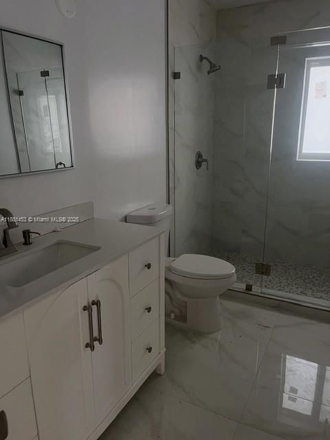 Bathroom, Glass Shower, Interior, Marble, Marble Walls