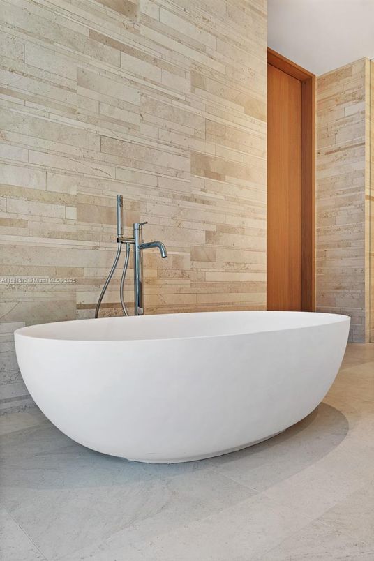Bathroom, Free Standing Baths, Interior, Wooden Walls