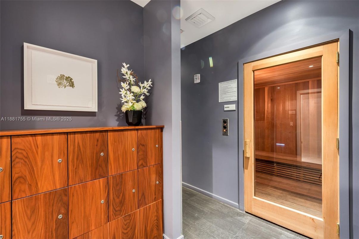 Interior, Sauna Room