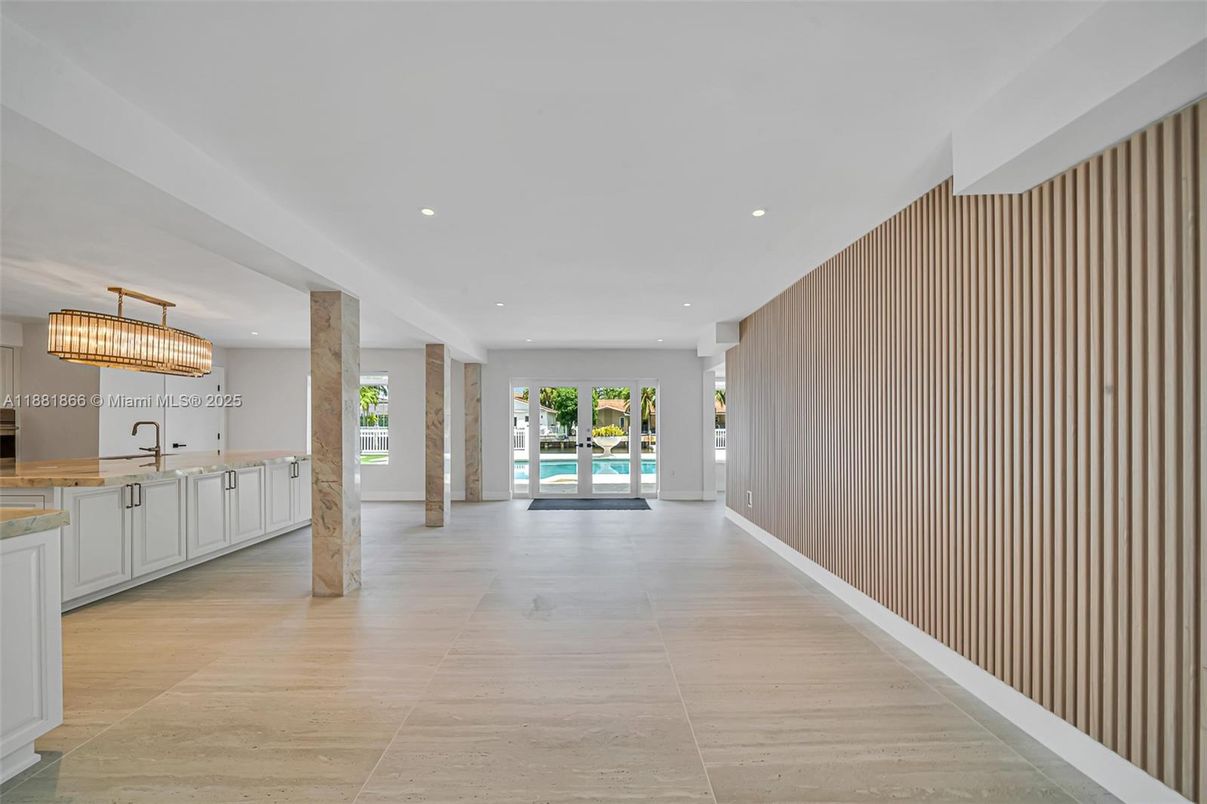 Chandelier, Interior, Recessed Lighting