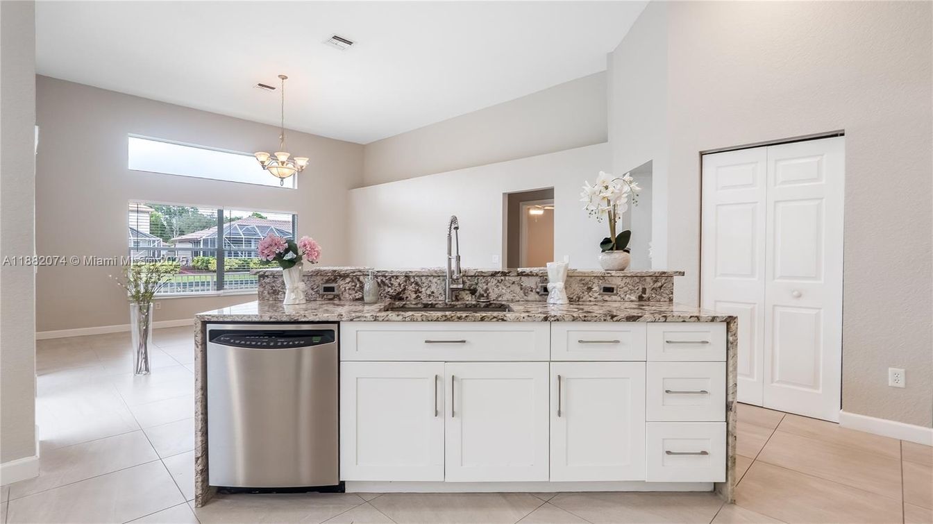 Interior, Kitchen, Pendant Lights, Stainless Steel Appliances