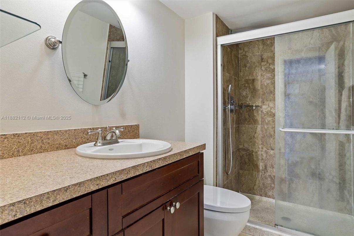 Bathroom, Glass Shower, Interior