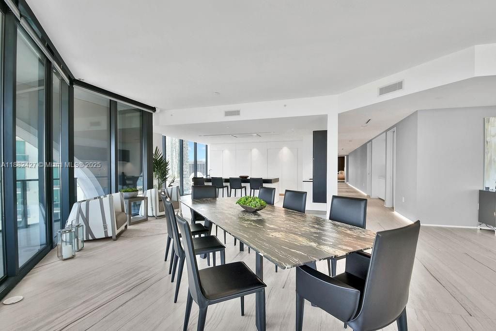 Dining room, Interior, Wood Texture Flooring