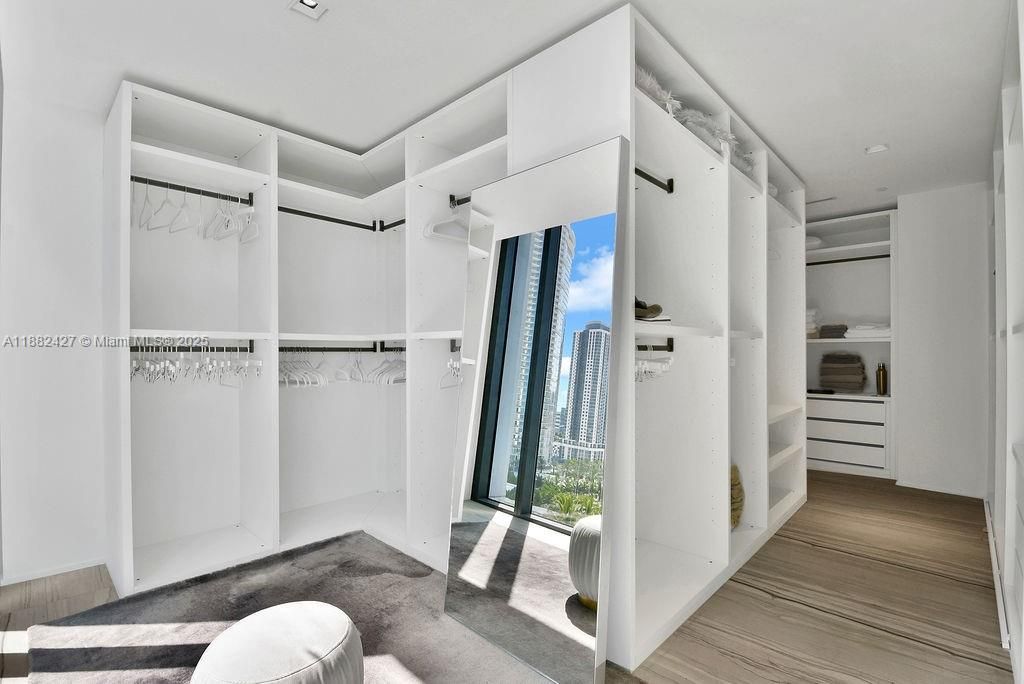 Interior, Recessed Lighting, Walk-in Closets, Wood Texture Flooring