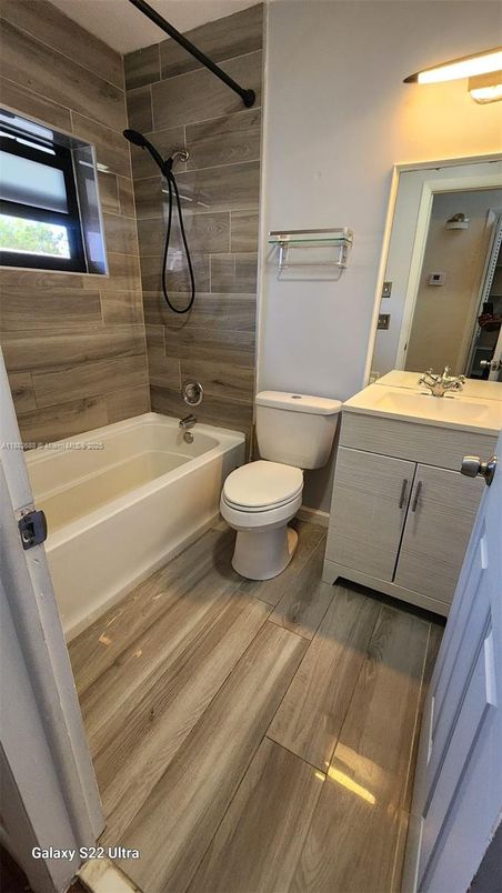 Bathroom, Interior, Wood Texture Flooring, Wooden Walls