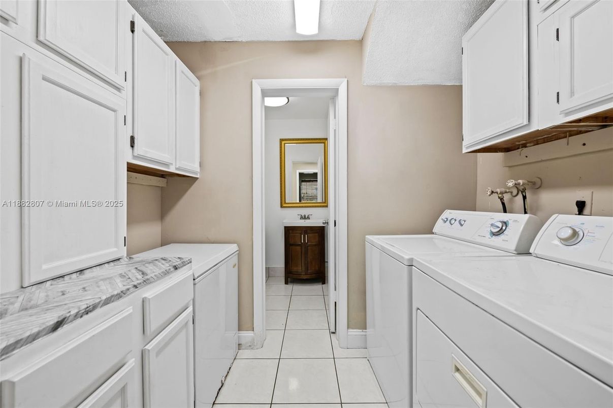 Interior, Washer