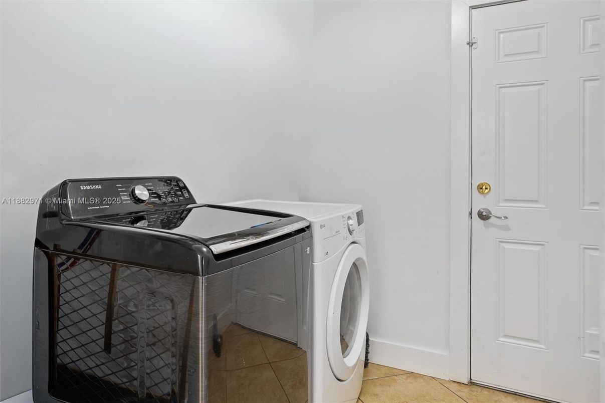 Interior, Washer