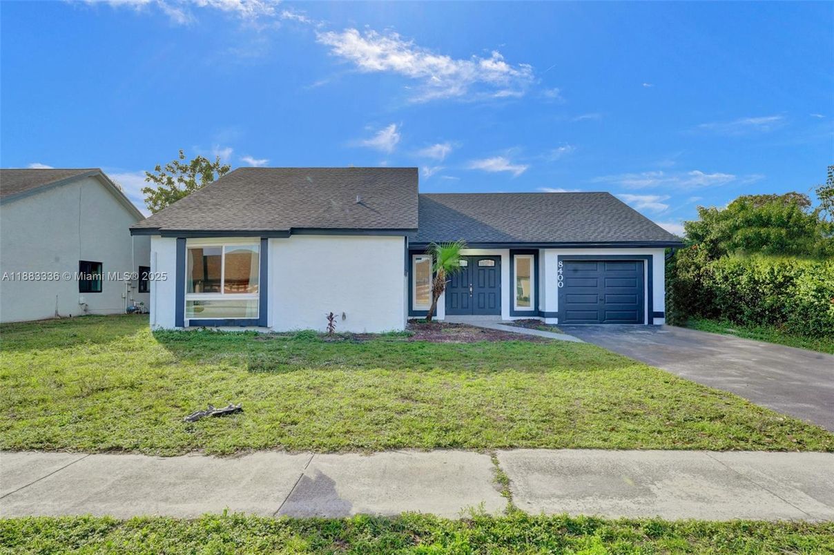 Attached, Backyard, Exterior, Facade, Ranch