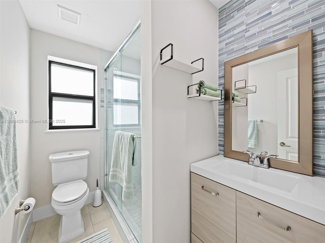 Bathroom, Glass Shower, Interior