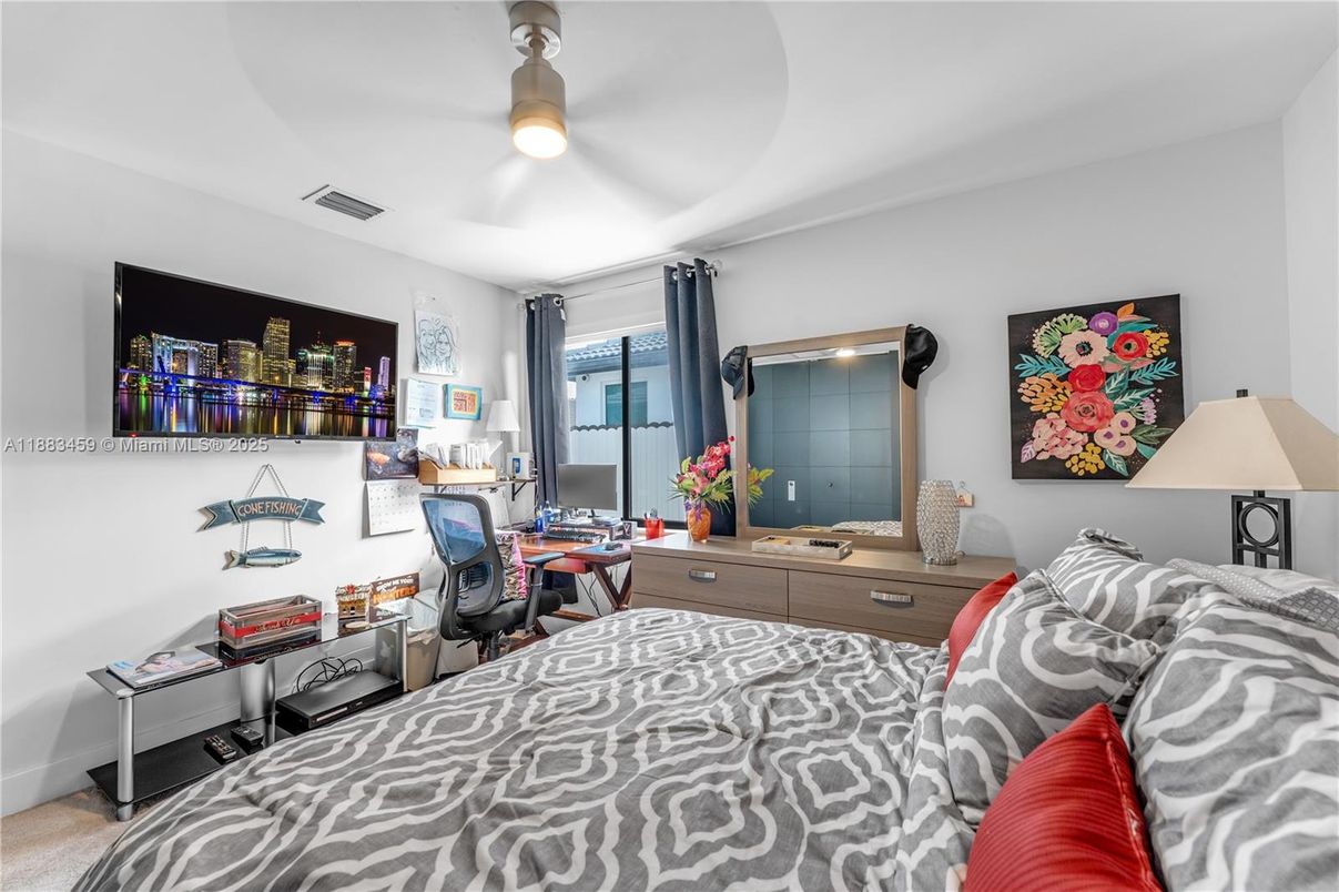 Bedroom, Home Office, Interior