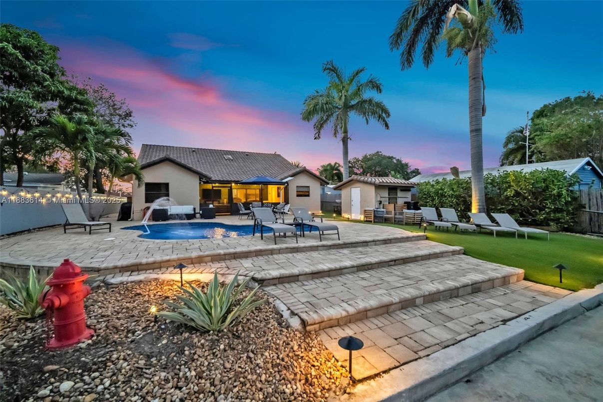 Backyard, Exterior, Pool