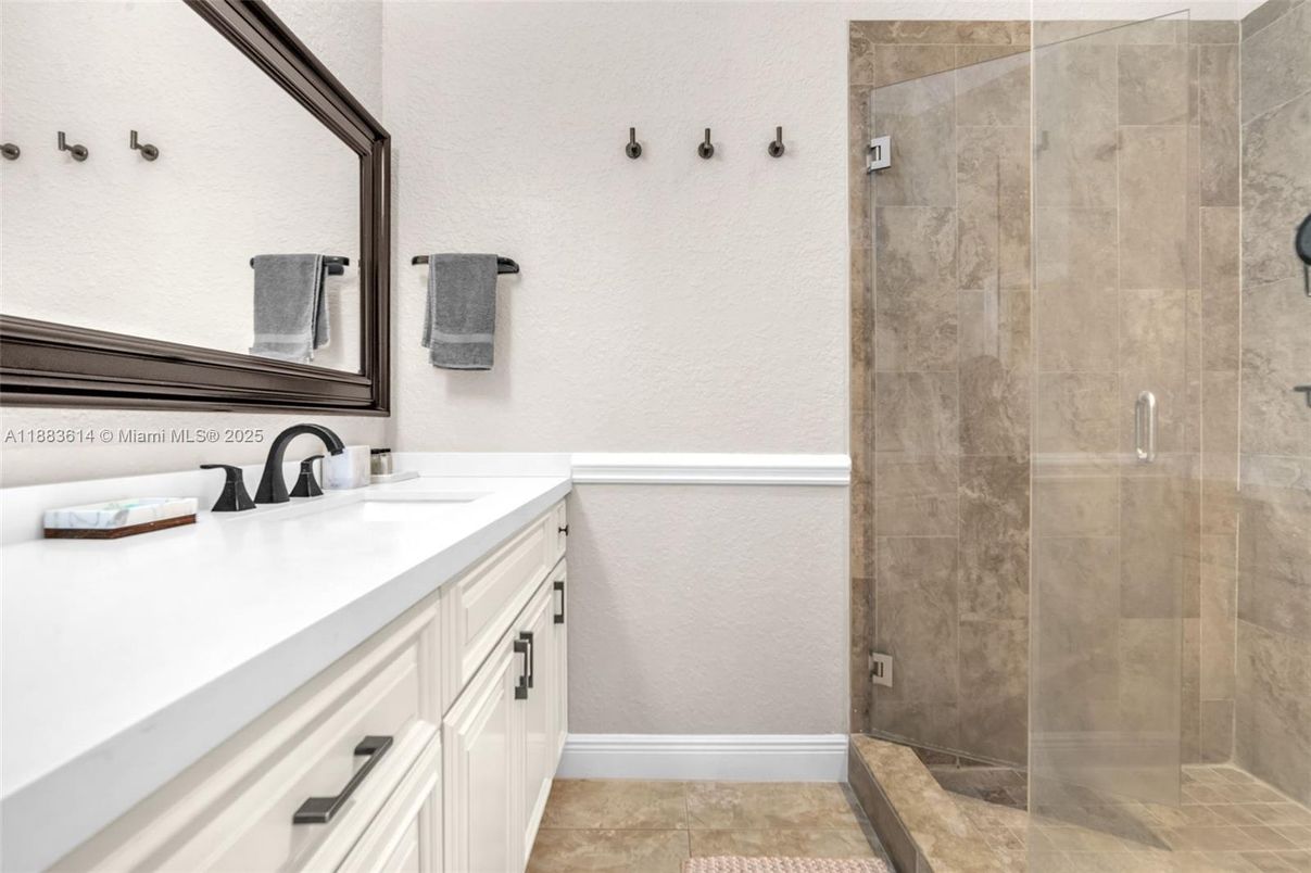 Bathroom, Glass Shower, Interior