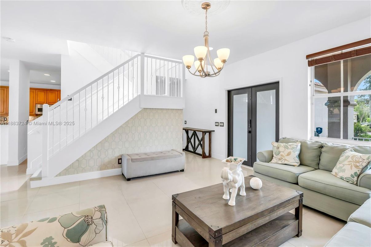 Chandelier, Interior, Living room, Recessed Lighting