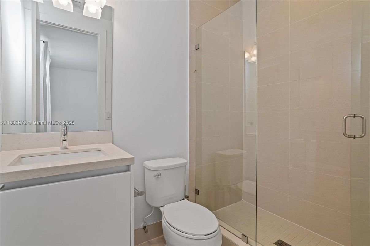Bathroom, Glass Shower, Interior