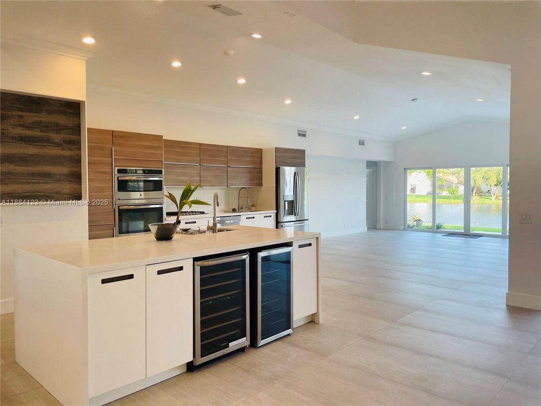 Interior, Kitchen, Recessed Lighting, Stainless Steel Appliances