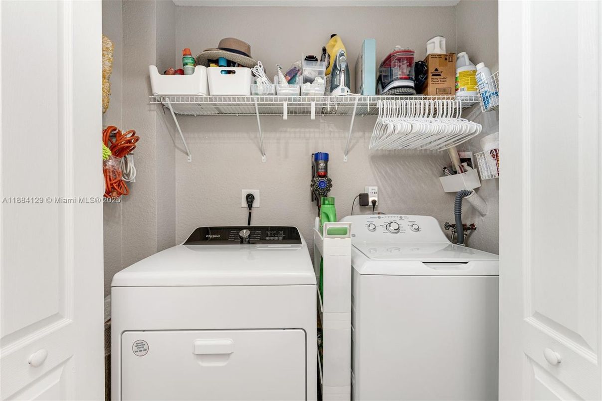 Interior, Utility Closets, Washer