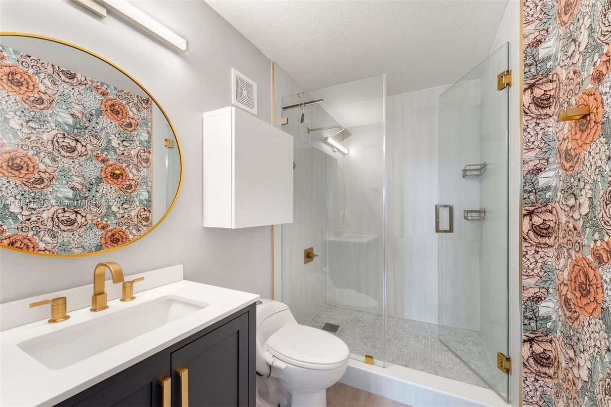 Bathroom, Glass Shower, Interior