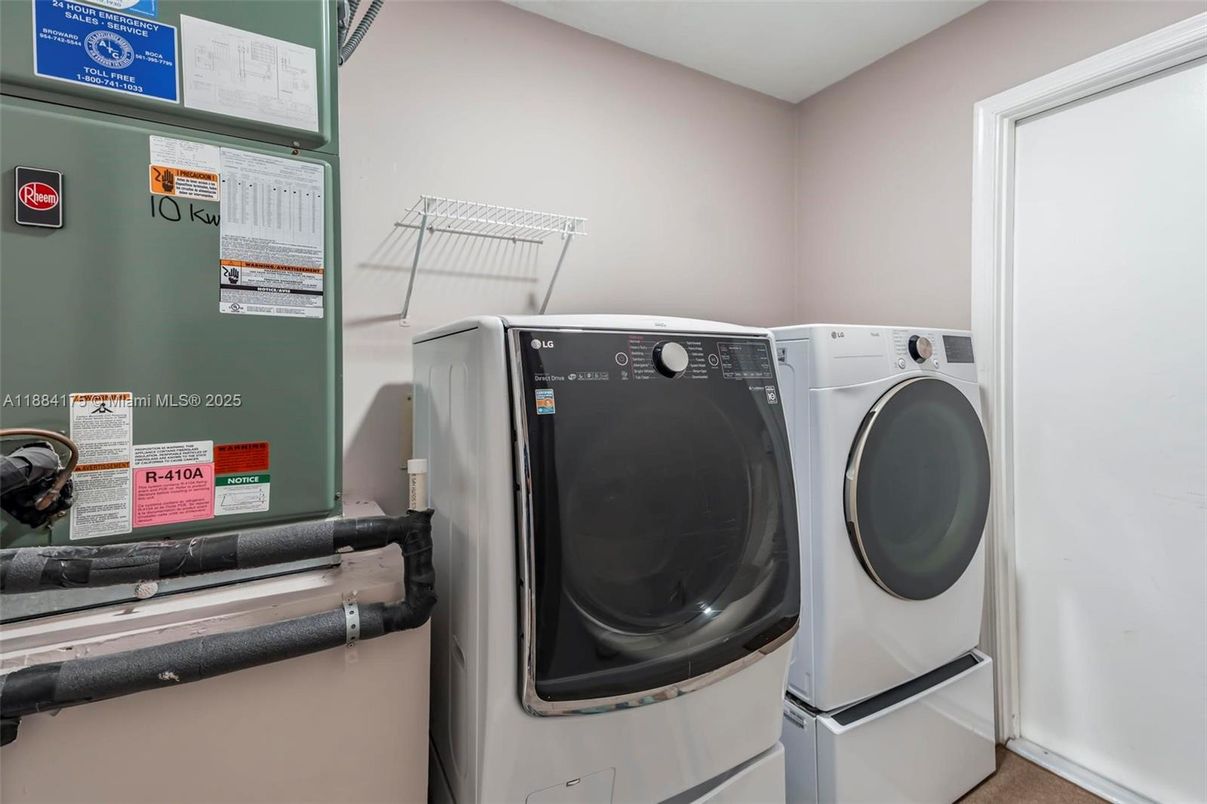 Interior, Washer