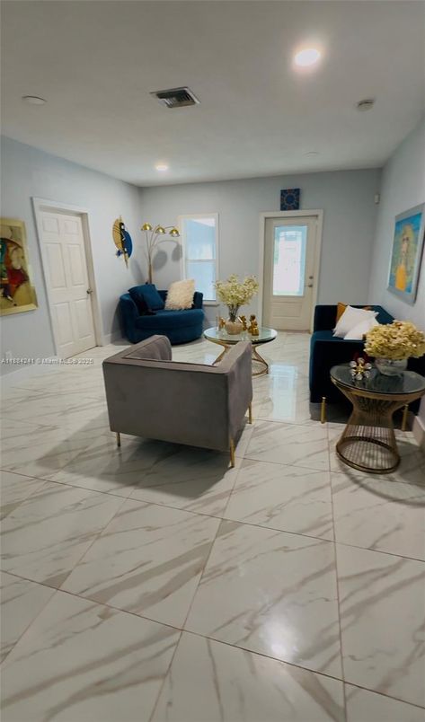 Interior, Living room, Marble, Recessed Lighting