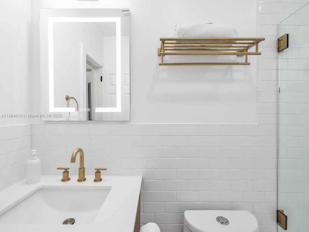 Bathroom, Glass Shower, Interior
