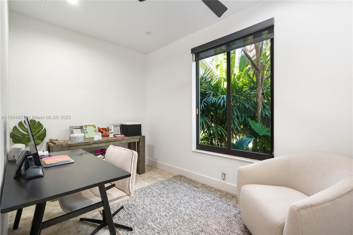 Home Office, Interior, Recessed Lighting
