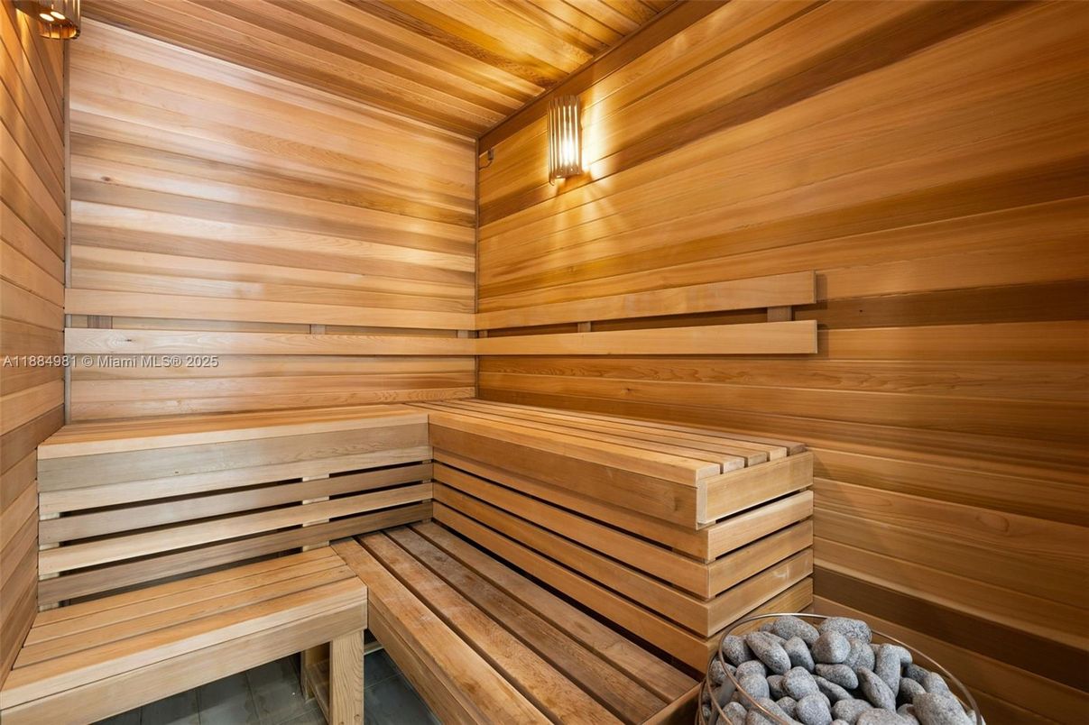 Interior, Sauna Room