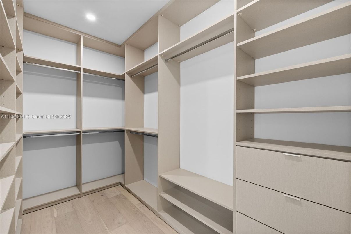Interior, Recessed Lighting, Walk-in Closets, Wood Texture Flooring