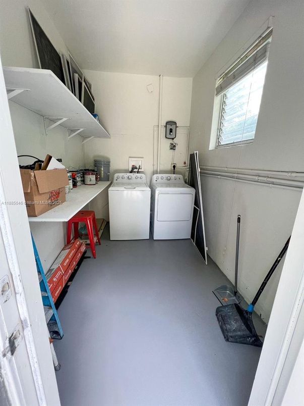 Interior, Washer