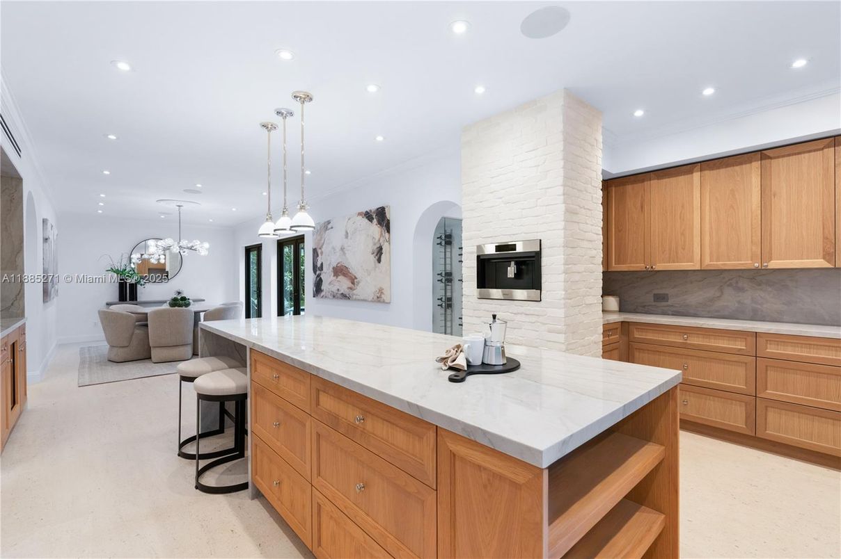 Interior, Kitchen, Pendant Lights, Recessed Lighting