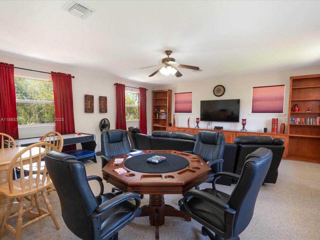 Game Room, Interior