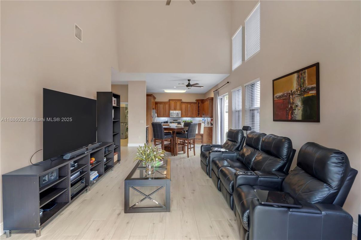 Dining room, Interior, Kitchen, Living room, Wood Texture Flooring