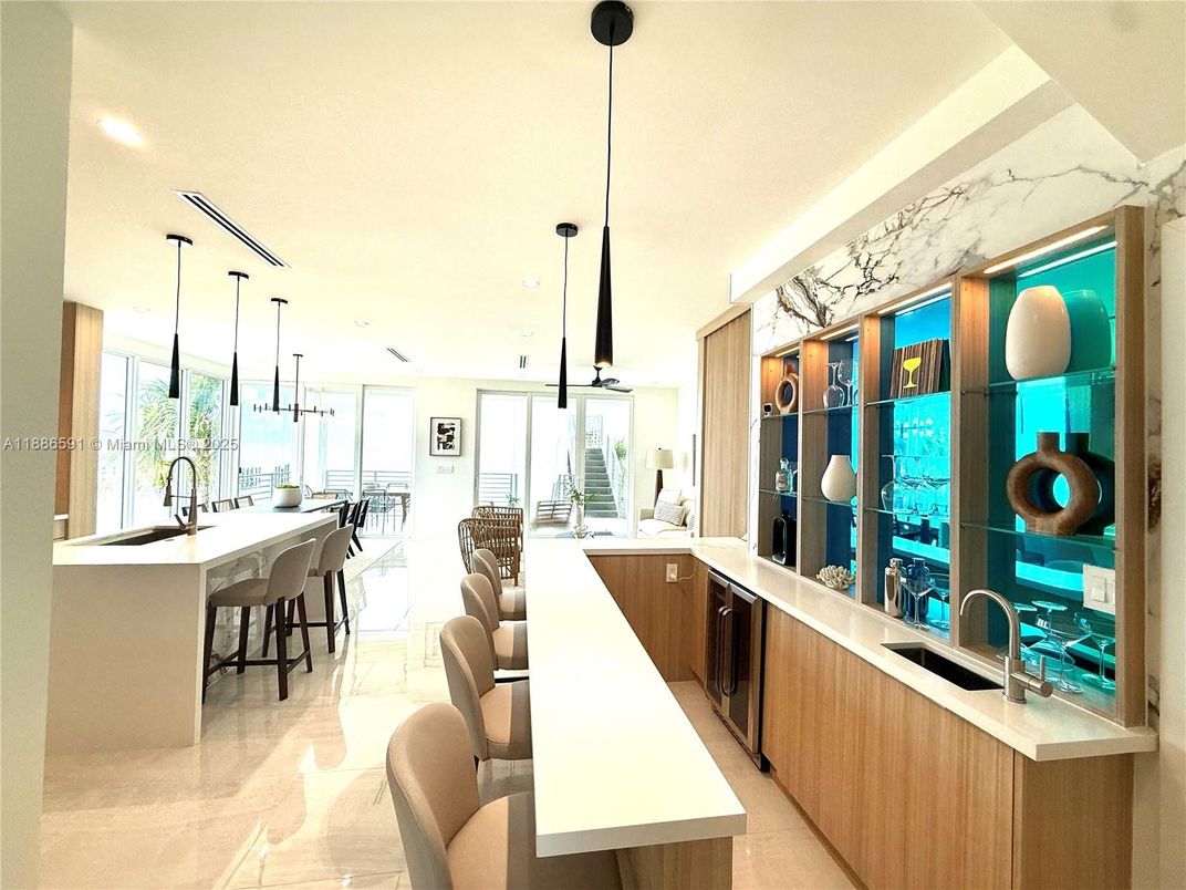 Interior, Kitchen, Pendant Lights, Recessed Lighting