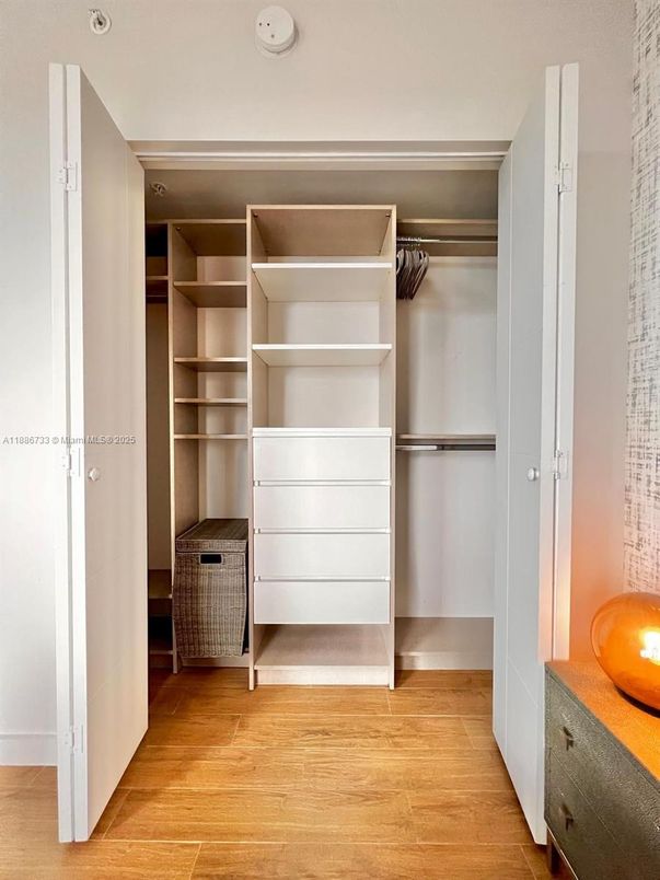 Interior, Recessed Lighting, Walk-in Closets, Wood Texture Flooring