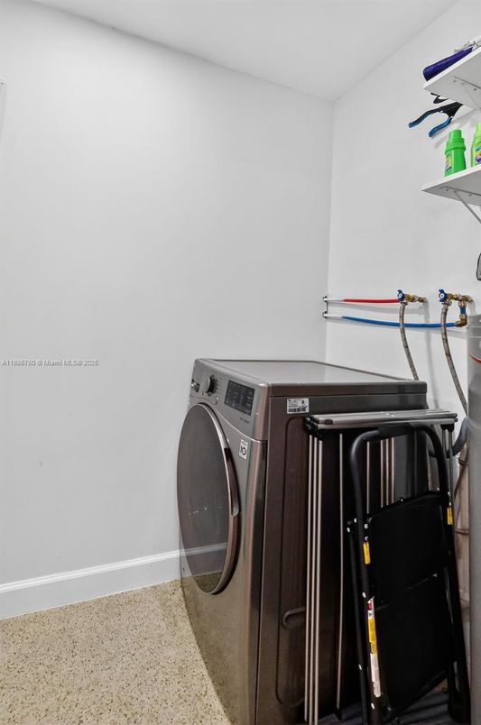 Interior, Washer