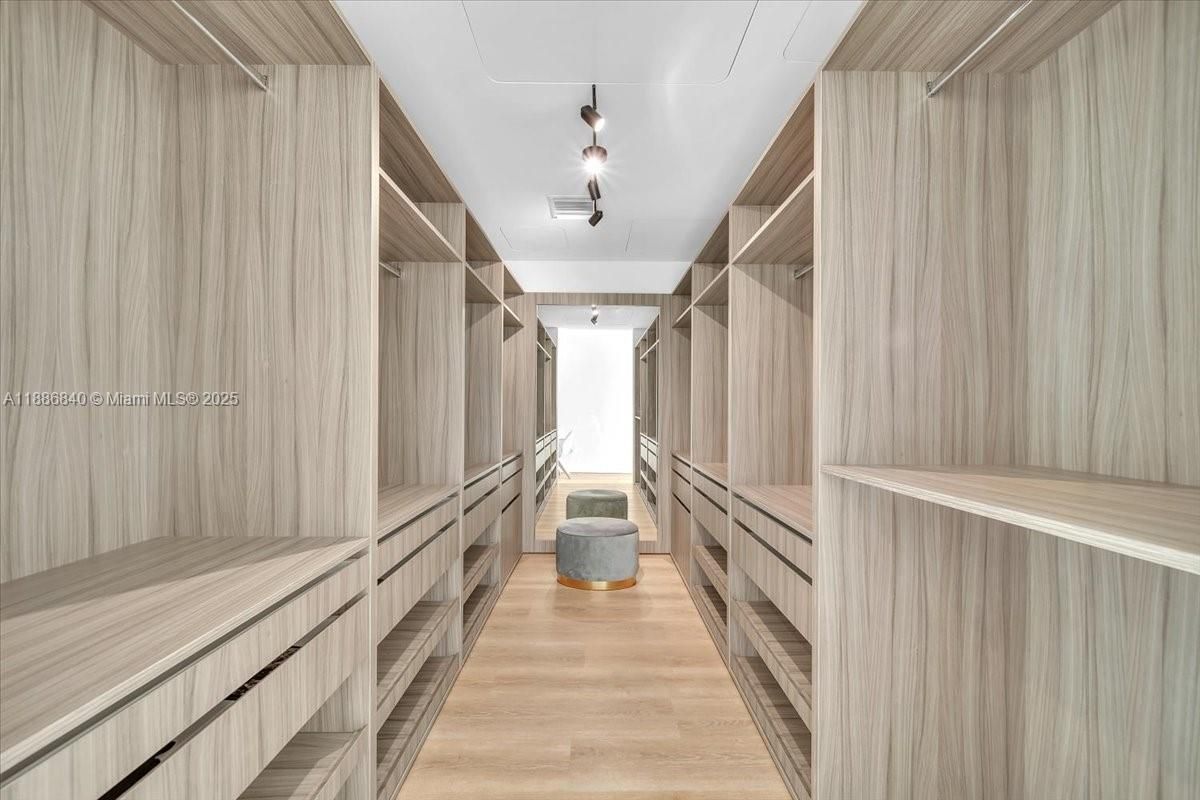 Interior, Walk-in Closets, Wood Texture Flooring