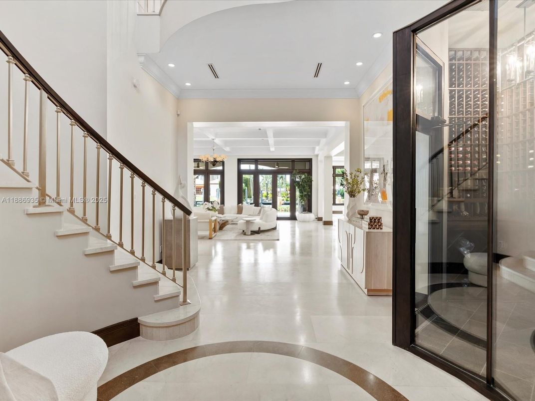 Chandelier, Interior, Recessed Lighting