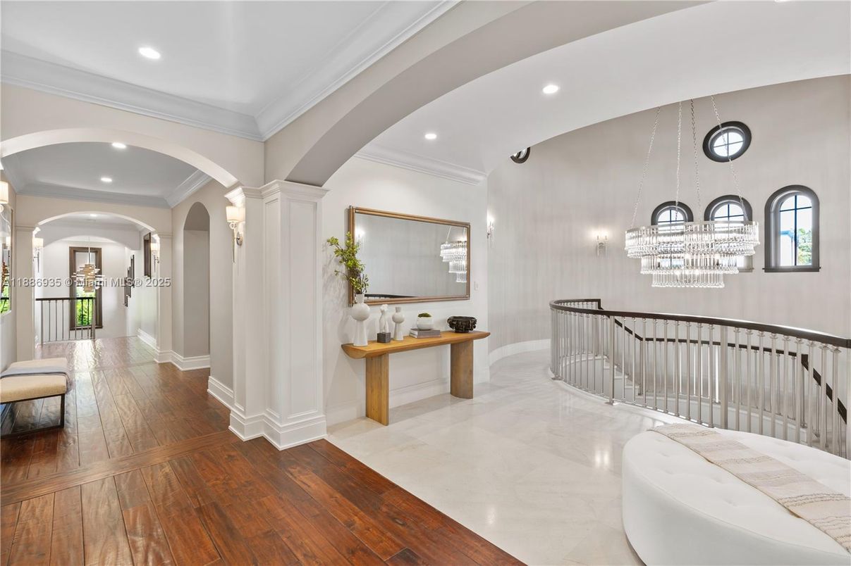 Chandelier, Interior, Recessed Lighting, Wood Texture Flooring