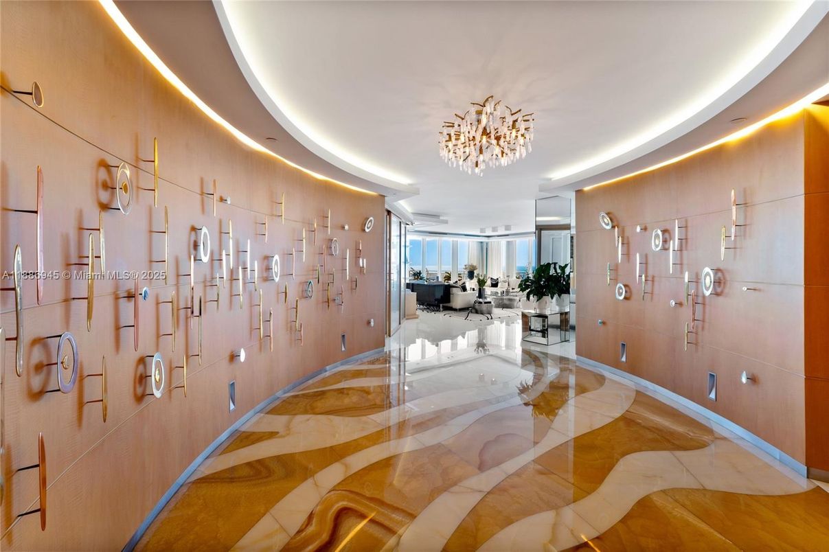 Chandelier, Interior, Recessed Lighting