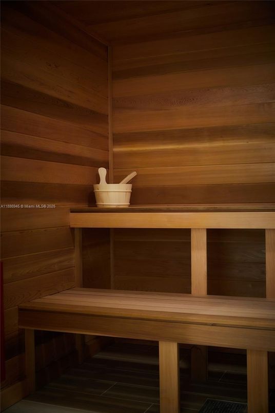 Interior, Sauna Room